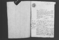 ETRECHY. Naissances, mariages, décès : registre d'état civil (1849-1860). 
