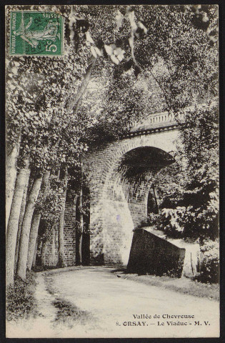 ORSAY.- Le viaduc, 1916.
