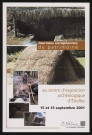 ETIOLLES. - Journées européennes du patrimoine, Centre d'exposition archéologique, 15 septembre-16 septembre 2001. 