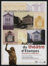 CHAMARANDE. - Exposition : Autour du théâtre d'Etampes, Hall des Archives départementales, 21 janvier-8 février 2002. 