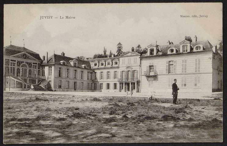 JUVISY-SUR-ORGE.- La mairie [1904-1910].