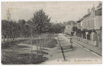 CORBEIL-ESSONNES. - Les allées Saint-Jean, LL, 1914, 18 lignes, ad. 