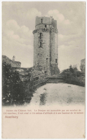 MONTLHERY. - Ruines du château fort [Editeur Trianon]. 