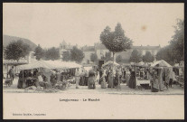 LONGJUMEAU.- Le marché [1904-1910].