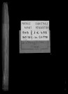 BOISSY-LE-CUTTE. - Matrice des propriétés non bâties : folios 1 à 492 [cadastre rénové en 1939]. 