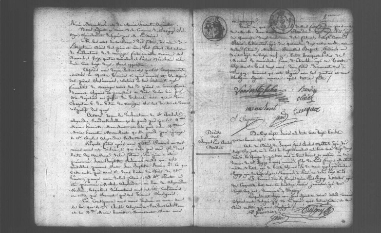 SAVIGNY-SUR-ORGE. Naissances, mariages, décès : registre d'état civil (1823-1831). 