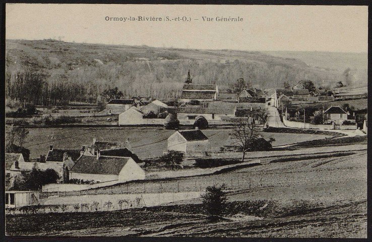 ORMOY-LA-RIVIERE.- Hôtellerie du moulin de la Planche (18 avril 1928).