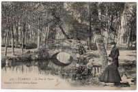 ETAMPES. - Le pont de pierre [Editeur Rameau, 1919, sépia]. 