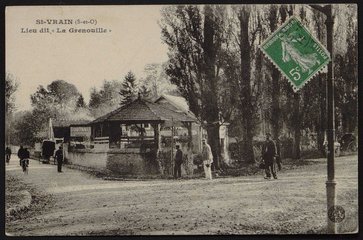 SAINT-VRAIN.- Lieu-dit "La Grenouille" (15 juin 1914). 