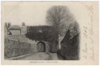 MONTLHERY. - Porte de Linas [Editeur Bréger, 1902, timbre à 5 centimes]. 