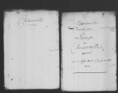 CHEPTAINVILLE. Paroisse Saint-Martin : Baptêmes, mariages, sépultures : registre paroissial (1751-1766). 