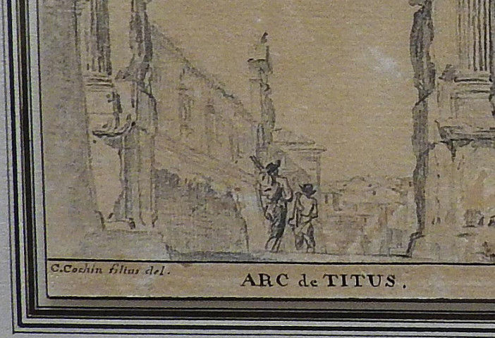 dessin : Arc de Titus