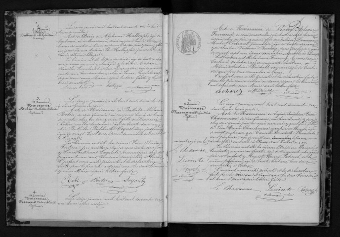 LINAS. Naissances, mariages, décès : registre d'état civil (1866-1872). 