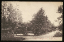 PALAISEAU. - Lozère. L'étang et l'avenue Alfred de Musset. Editeur Bréger Frères, 1925, 1 timbre à 15 centimes. 