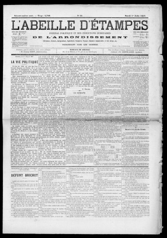 n° 26 (1er juillet 1882)