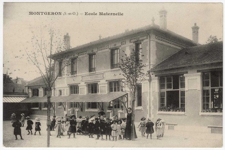 MONTGERON. - Ecole maternelle [Editeur Francis]. 