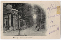 BRUNOY. - Avenue Charles-Christofle, 1905, 4 mots, 5 c, ad. 
