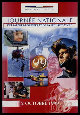 PARIS [Ville de]. - Journée nationale des sapeurs-pompiers et de la sécurité civile, 2 octobre 1999. 