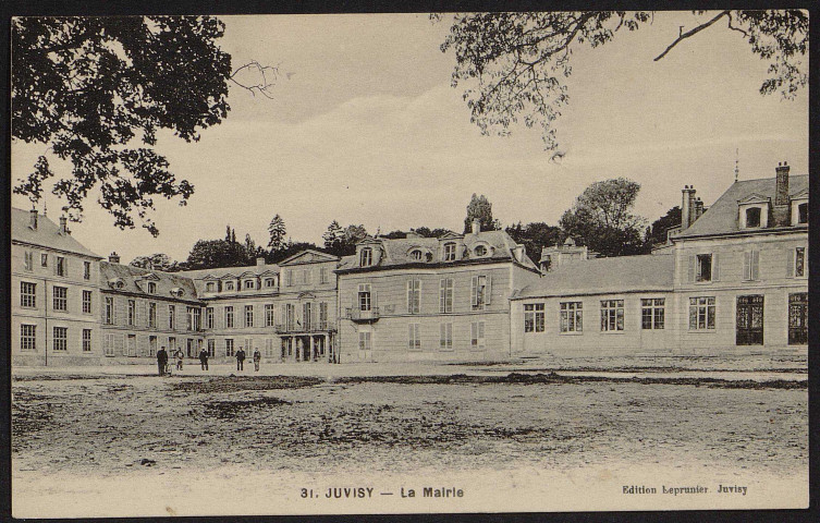 JUVISY-SUR-ORGE.- La mairie (1924).
