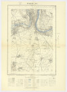 ETAMPES n° 4. - Secteur VILLABE - MORSANG-SUR-SEINE - AUVERNAUX - CHAMPCUEIL, Institut géographique national, 1951. Ech. 1/20 000. Coul. Dim. 0,72 x 0,52. 