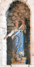 statue de la chapelle des Miracles : Vierge à l'Enfant