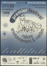 COURCOURONNES. - 1er festival nature, environnement et médias, Ferme du Bois Briard, 27 novembre-28 novembre 1999. 