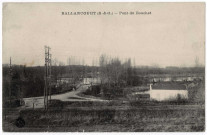 BALLANCOURT-SUR-ESSONNE. - Pont du Bouchet, Berthau, 10 lignes. 