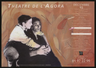EVRY. - Théâtre de l'Agora. Spectacles, expositions : programme des activités, décembre 1992. 
