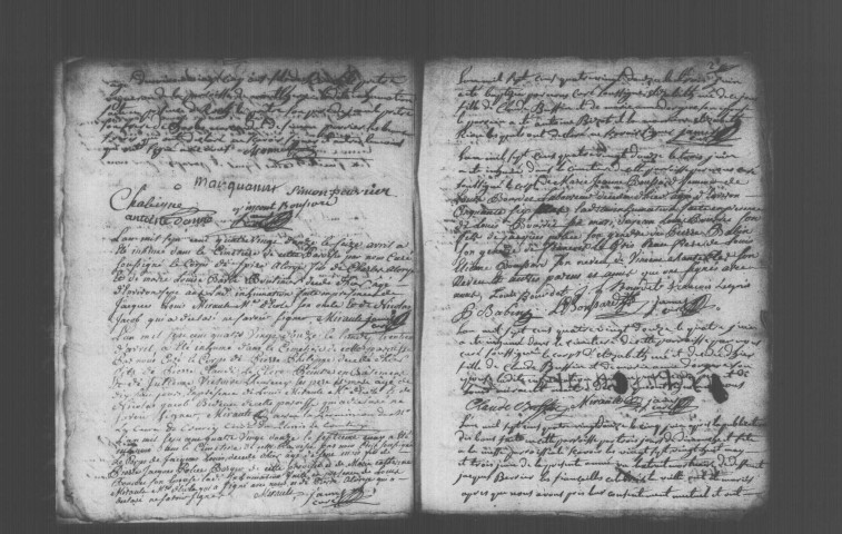 COURCOURONNES. Naissances, mariages, décès : registre d'état civil (1792-1807). [mariages (an VII et les six premiers mois de l'an VIII), voir 4E637]. 