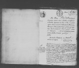 VERT-LE-GRAND. Naissances, mariages, décès : registre d'état civil (1822-1836). 