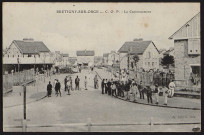 Brétigny-sur-Orge.- Section des commis ouvriers d'administration (COA) à la cité ouvrière La Fraternelle". Le cantonnement. 