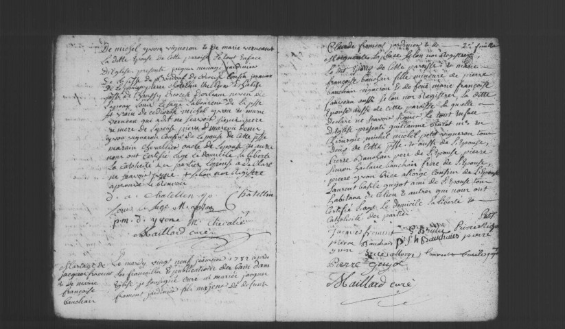 CHEPTAINVILLE. Paroisse Saint-Martin : Baptêmes, mariages, sépultures : registre paroissial (1782-1791). 
