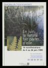 Essonne [Département]. - Journées de l'environnement. En juin, la nature fait parler d'elle..., 5 juin-26 juin 1999. 