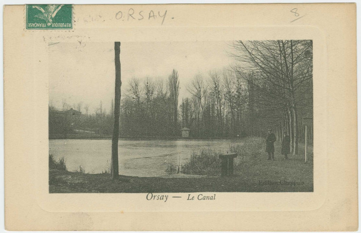 ORSAY. - Le canal. 1930, 1 timbreà 5 centimes. 