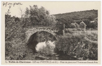 GIF-SUR-YVETTE. - Pont de pierre sur l'Yvette aux Grands Prés. Baslé. 