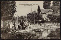 VIGNEUX-SUR-SEINE.- Un coin du lac [1925-1935] .