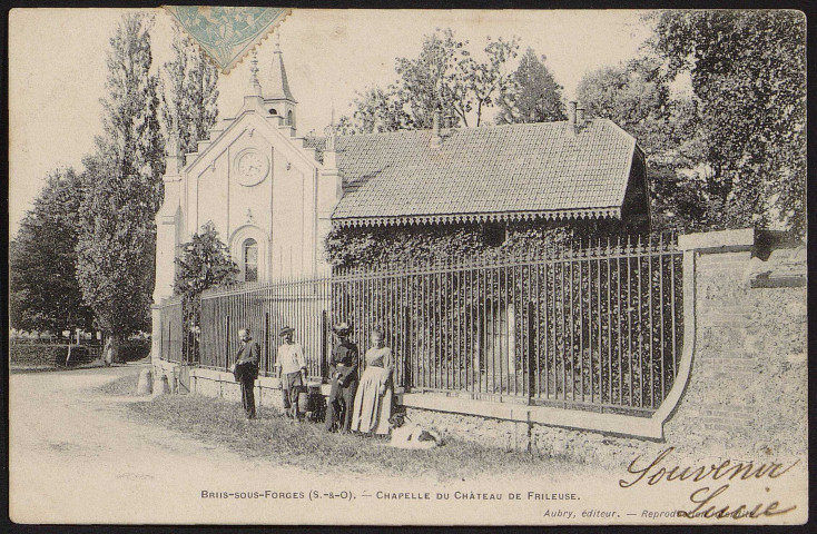 Briis-sous-Forges.- Chapelle du château de frileuse (15 mai 1903). 