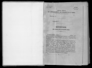 Conservation des hypothèques de CORBEIL. - Répertoire des formalités hypothécaires, volume n° 652 : A-Z (registre ouvert vers 1947). 
