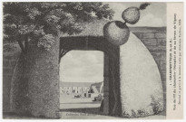 CHAMPMOTTEUX. - Vue de l'if du chancelier l'Hospital et de sa ferme de Vignay (d'après dessin d'Ambroise Tardieu en 1824). Editeur Seine-et-Oise Artistique et Pittoresque, Collection Paul Allorge. 