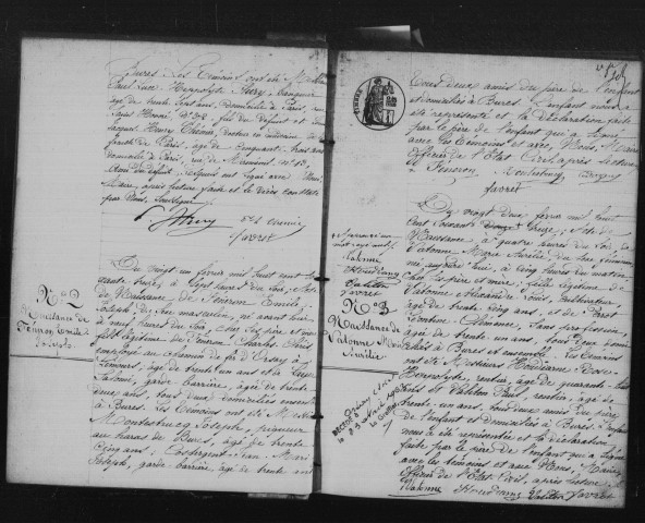 BURES-SUR-YVETTE. Naissances, mariages, décès : registre d'état civil (1873-1882). 