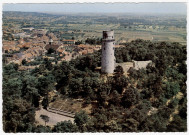 MONTLHERY. - Vue générale du bourg et la tour [Editeur Soffer, couleur]. 