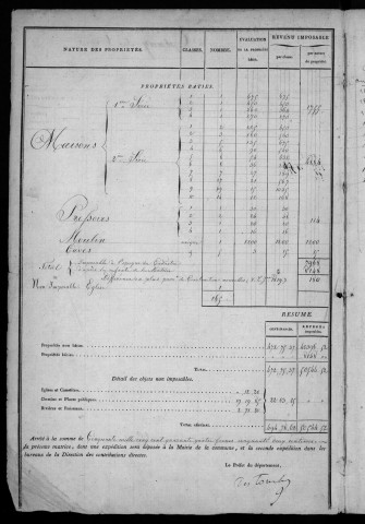 EPINAY-SUR-ORGE. - Matrice des propriétés bâties et non bâties : folios 1 à 672 [cadastre rénové en 1957]. 