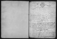 MEROBERT. - Registres paroissiaux : baptemes, mariages, décès (1769-1792). 