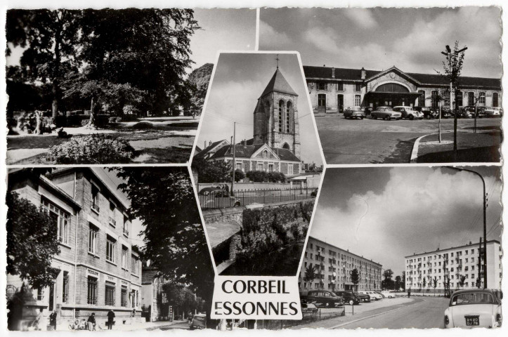 CORBEIL-ESSONNES. - Corbeil-Essonnes, vues diverses, Raymon. 