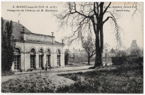 BOISSY-SOUS-SAINT-YON. - Orangerie et château de M. Hardouin, Poirier, Paul Allorge. 