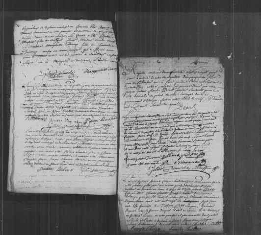 CHAUFFOUR-LES-ETRECHY. Paroisse Saint-Jean-Baptiste : Baptêmes, mariages, sépultures : registre paroissial (1765-1790). 