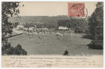 GIF-SUR-YVETTE. - Etablissement d'aviculture d'Udekem et Jourdain, à Gif. Editeur Bourdier, 1905,timbre à 10 centimes. 