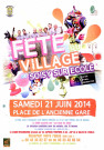 SOISY-SUR-ECOLE. - Fête du village de SOISY-SUR-ECOLE, samedi 21 juin 2014, place de l'Ancienne Gare. 