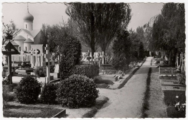 SAINTE-GENEVIEVE-DES-BOIS. - Le cimetière et l'église russe [Editeur La France Artistique]. 