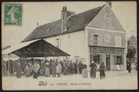 LIMOURS.- Marché aux haricots(27 juin 1909). 
